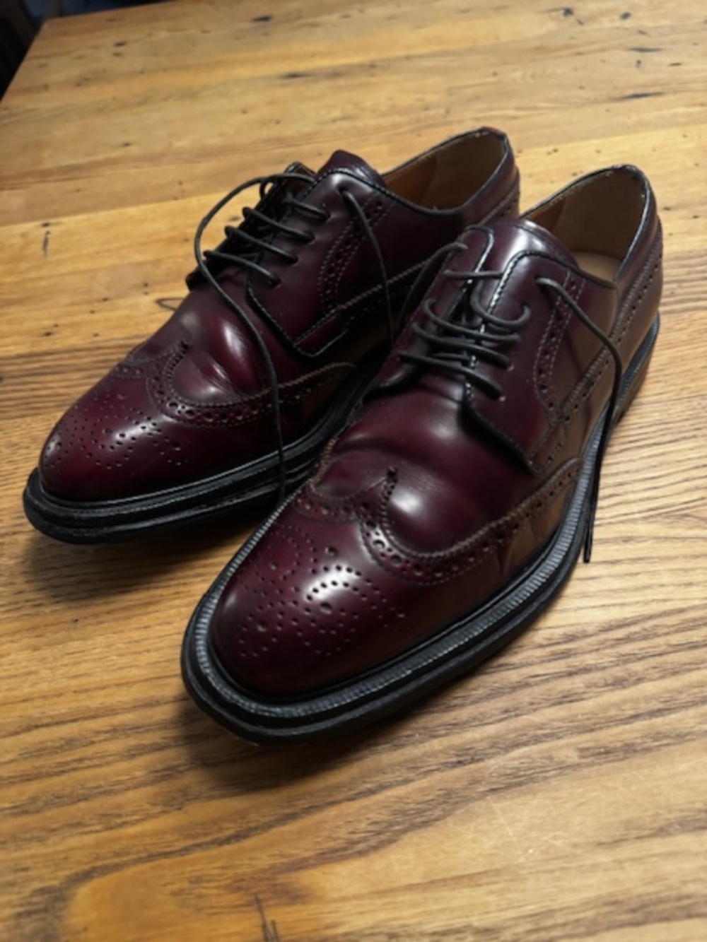 Timeless Church's Oxblood leather oxfords